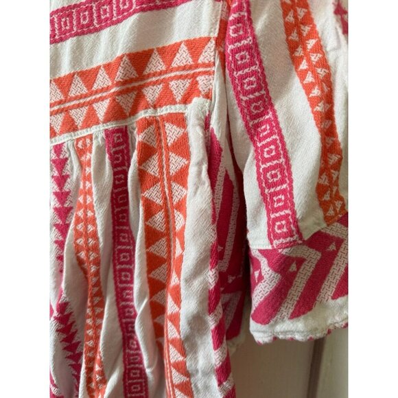 Old Navy women’s size medium pink and orange blouse - Picture 8 of 8